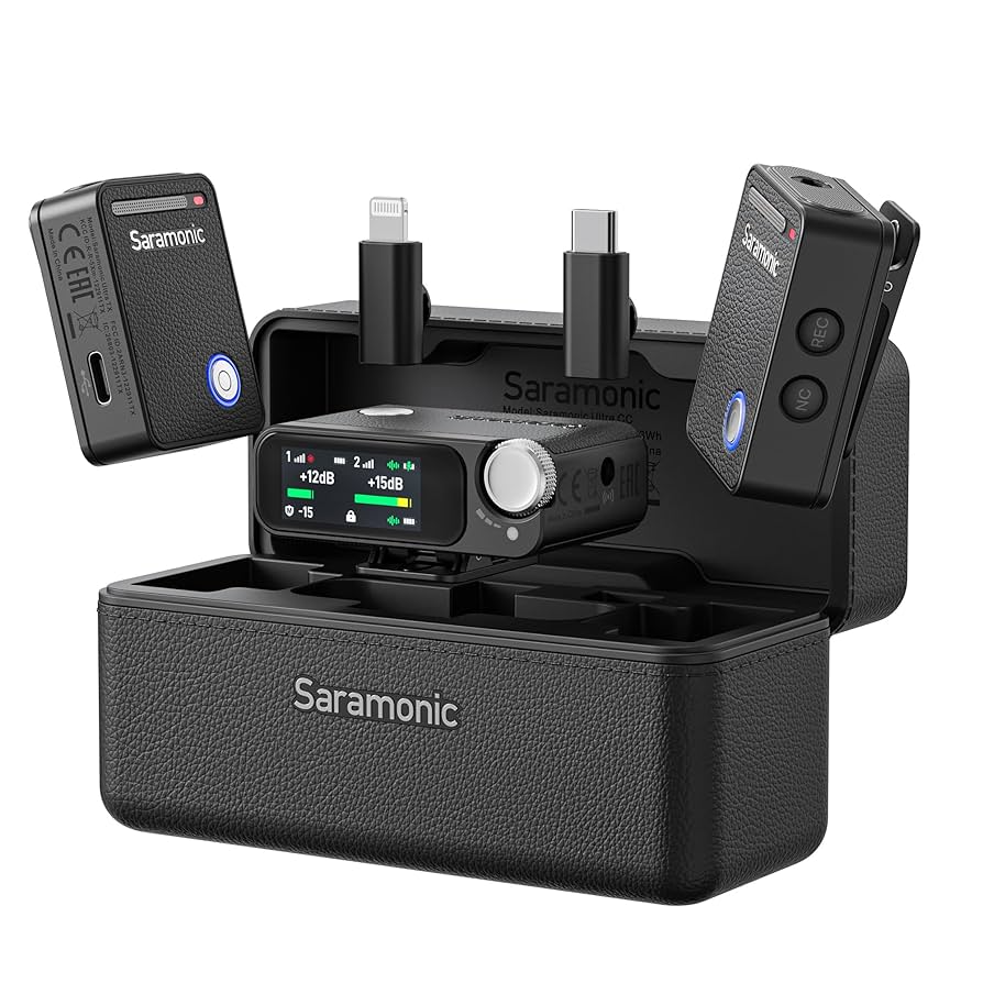 Saramonic Ultra ワイヤレスマイク Amazon.com: Saramonic Ultra Wireless Lavalier Microphone, 32